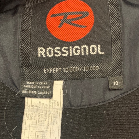 Youth size 10 Rossignol Black and Red Jacket - Picture 2 of 6